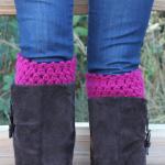 Pick Your Color Crochet Boot Socks Leg Warmers..