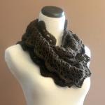 Chunky Crochet Infinity Scarf Lace ..