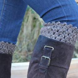 Crochet Boot Cuffs Leg War..